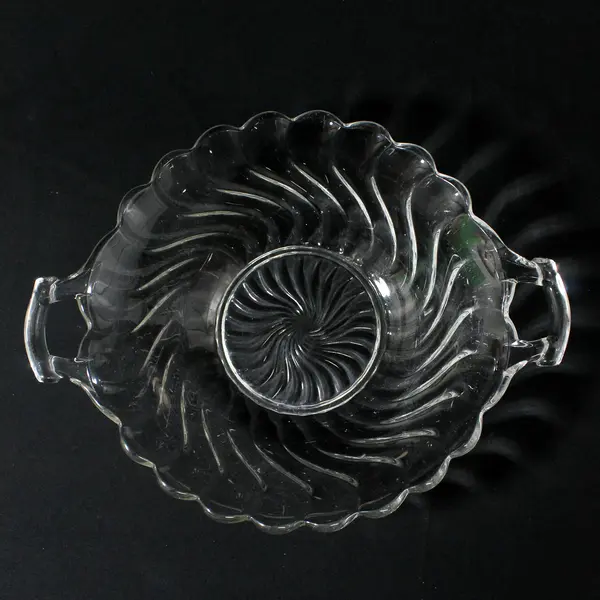 Vintage Fostoria Colony Handled Bowl 10.5 Inch 