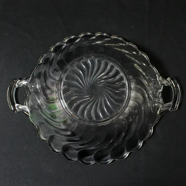Vintage Fostoria Colony Handled Bowl 10.5 Inch 