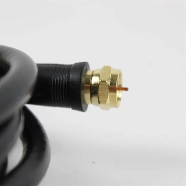 Lot of 4 Coaxial Cables Various Sizes - Pre-Owned, Untested