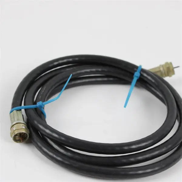 Lot of 4 Coaxial Cables Various Sizes - Pre-Owned, Untested