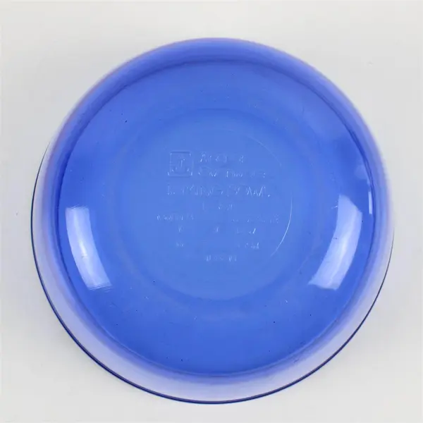 Anchor Ovenware 1.5 Quart Mixing Bowl Cobalt Blue Glass Oven/Microwave Safe