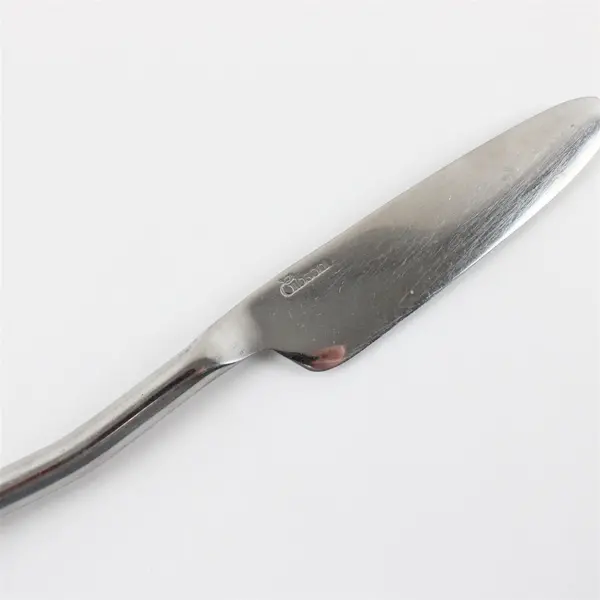 Lot of 3 Gibson Polished Contour Dinner Knives
