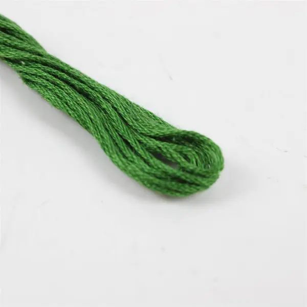 Lot of 10 Vintage Green Embroidery Floss DMC Anchor J&P Coats Skeins