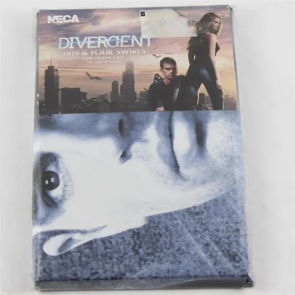 NECA Divergent Tris & Four Swirls Standard Pillowcase 20x30