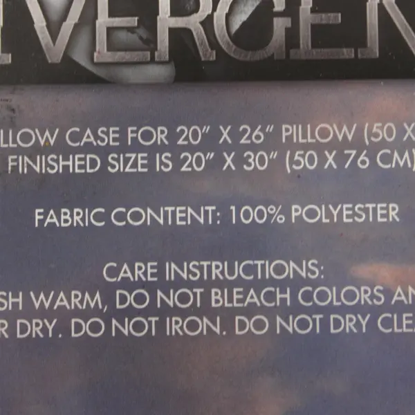 NECA Divergent Tris & Four Swirls Standard Pillowcase 20x30