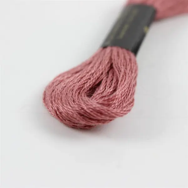 Lot of 10 Vintage Skeins DMC Cotton Thread Shades of Pink 9 yds.