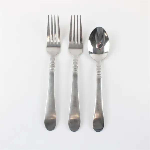 Lot of 3 Cuisinart 18/10 Stainless Flatware Satin Americana