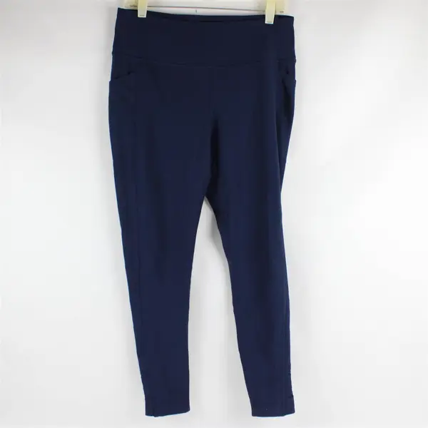 Mondetta Navy Blue Activewear Leggings Pockets Women's Large