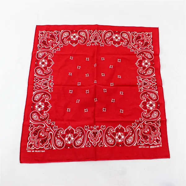 Hav-A-Hank Bandana Red  RN 15187 Made in U.S.A 100% Cotton Fast Color