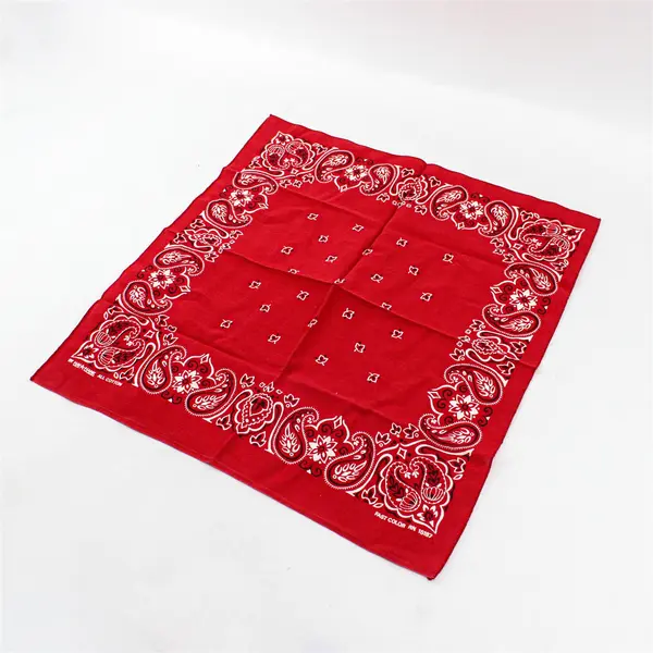 Hav-A-Hank Bandana Red  RN 15187 Made in U.S.A 100% Cotton Fast Color