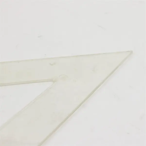 Vintage Drafting Triangle Engineering Ruler Tool Collectible