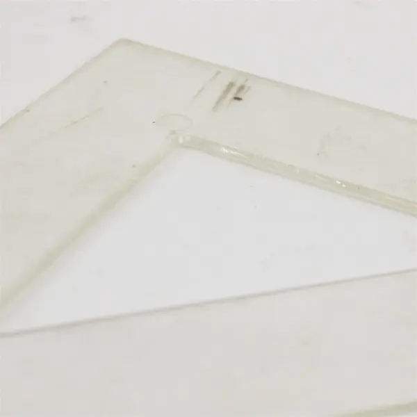 Vintage Drafting Triangle Engineering Ruler Tool Collectible