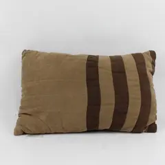 Gramercy Park Brown Striped Rectangular Throw Pillow 11" x 17"