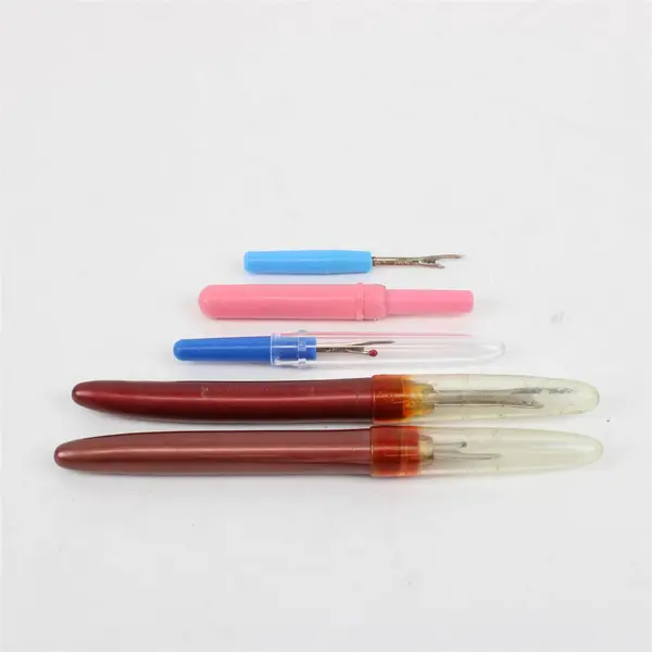 Lot of 5 Seam Rippers Sewing Craft Tools Good Used Condition