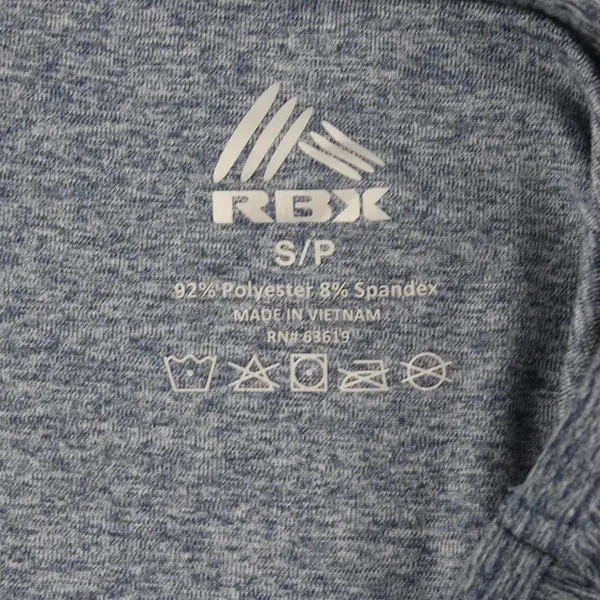 RBX Blue V-Neck Long-Sleeved Activewear Shirt Women's Small