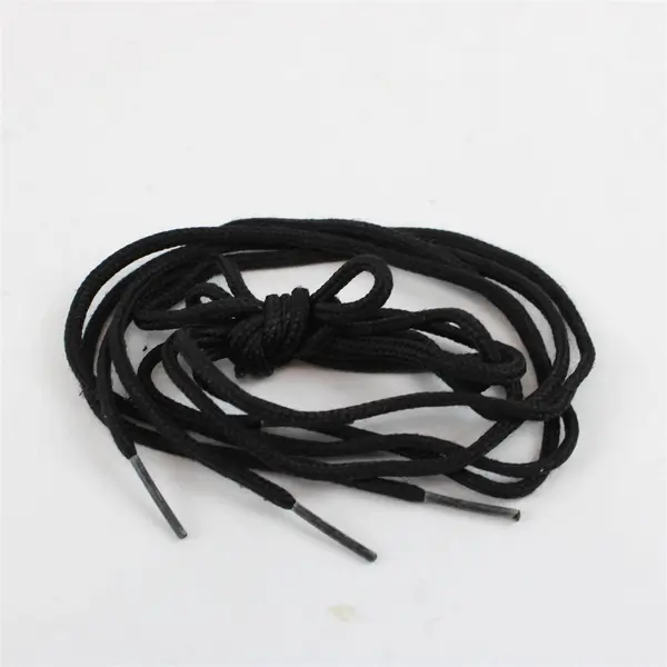 Lot of 3 Pairs 50in Shoelaces White Black Paw Print Pre-Owned