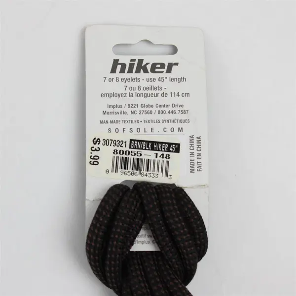 Lot of 9 Assorted Pairs Shoelaces White Black Brown Gray 36-66in