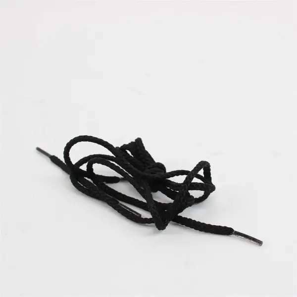 Lot of 6 Assorted Shoelaces Pairs Black White 38" & Smaller