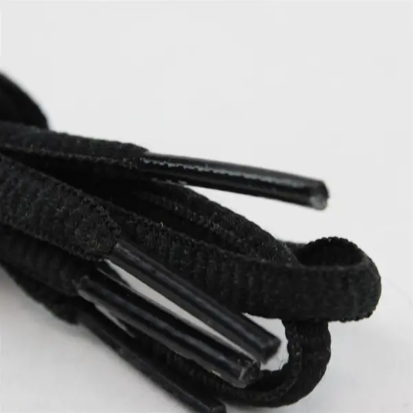 Lot of 6 Assorted Shoelaces Pairs Black White 38" & Smaller