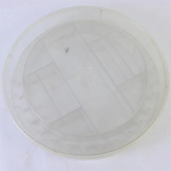 Vintage Clear Plastic Sewing Caddy Organizer
