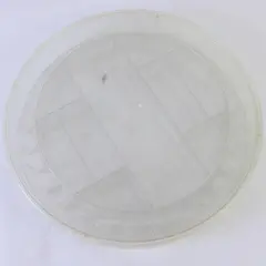 Vintage Clear Plastic Sewing Caddy Organizer