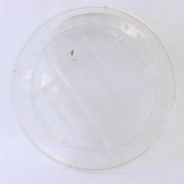 Vintage Clear Plastic Sewing Caddy Organizer