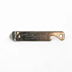 Vintage Vaughan Quick and Easy Can Bottle Opener Made in USA Metal