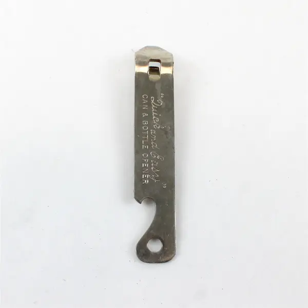 Vintage Vaughan Quick and Easy Can Bottle Opener Made in USA Metal
