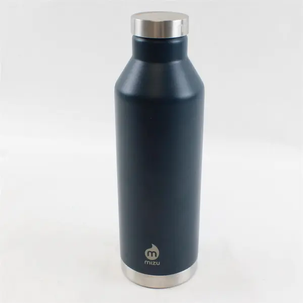 Mizu Okta Branded Dark Teal Stainless Steel Water Bottle Approx 30 Oz