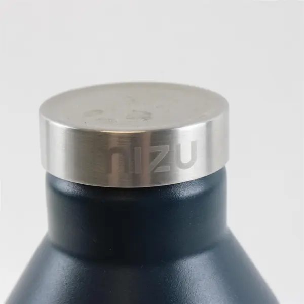 Mizu Okta Branded Dark Teal Stainless Steel Water Bottle Approx 30 Oz