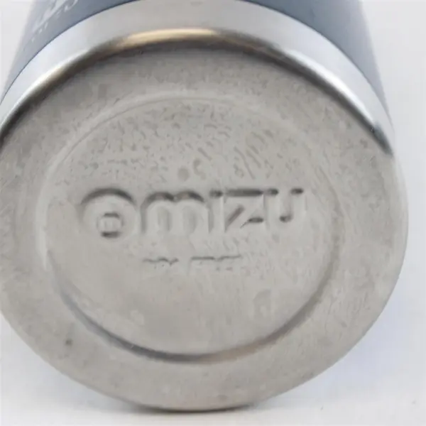 Mizu Okta Branded Dark Teal Stainless Steel Water Bottle Approx 30 Oz