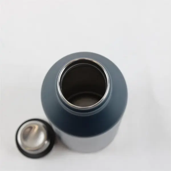 Mizu Okta Branded Dark Teal Stainless Steel Water Bottle Approx 30 Oz