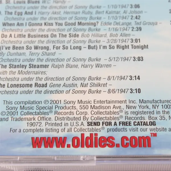 Dinah Shore From the Columbia Vaults - (CD, 2001) 