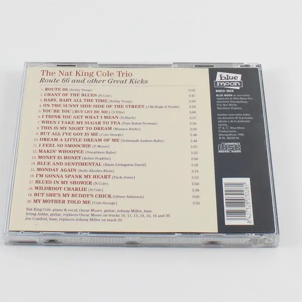 Nat King Cole Trio Route 66 & Other Great Kicks CD