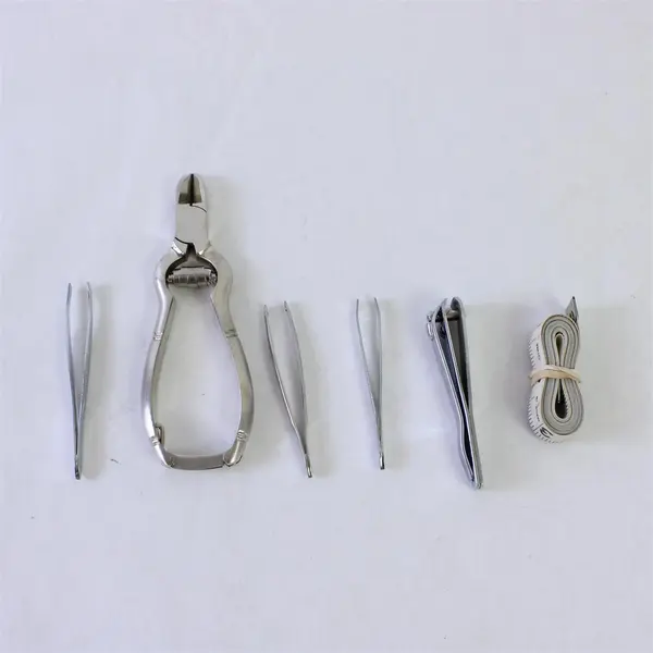 Lot of 6 Sewing Tools Accessories Tweezers Clippers Tape Measure