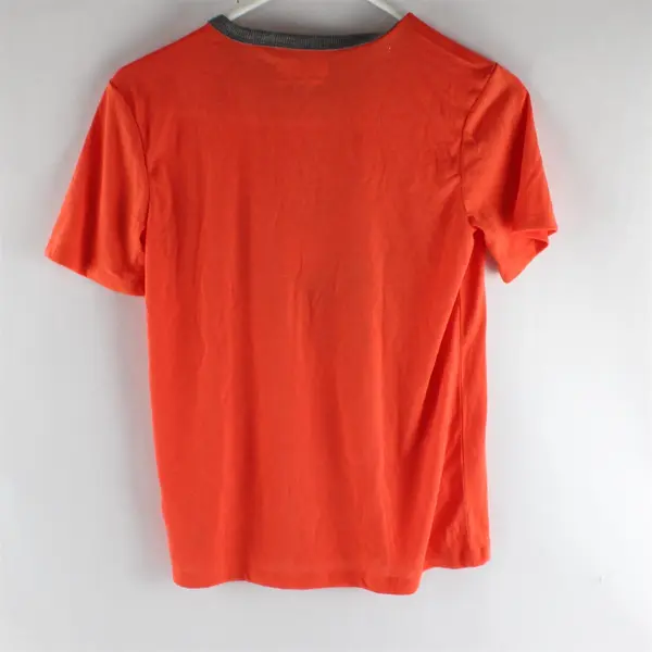  Eddie Bauer Wake Me When It's Saturday Orange T-Shirt Kids' Medium 10/12