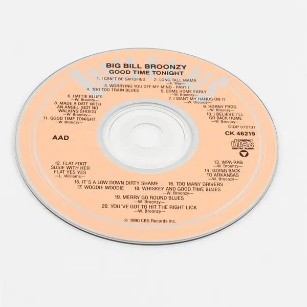 Big Bill Broonzy: Good Time Tonight (CD)