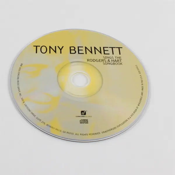 Tony Bennett Sings the Rodgers & Hart Songbook CD