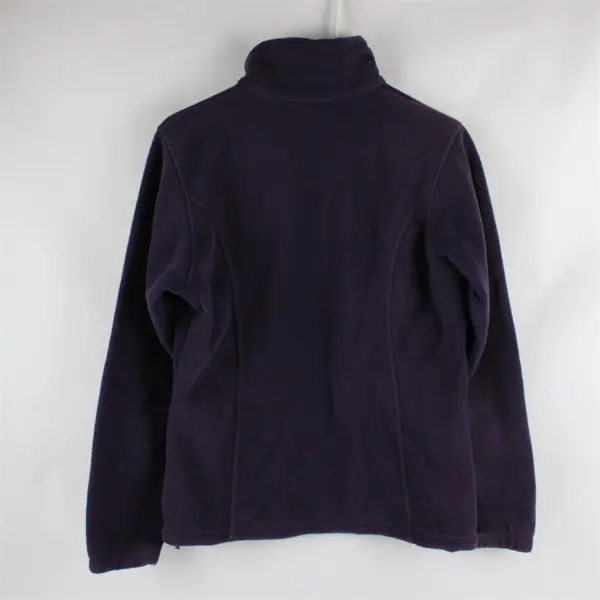 Columbia Plum Purple Fleece Stand Collar Zip-Up Jacket Women's Medium