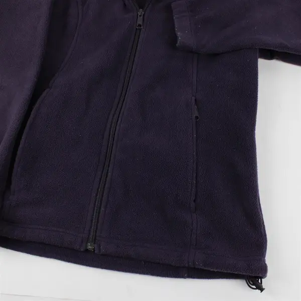 Columbia Plum Purple Fleece Stand Collar Zip-Up Jacket Women's Medium