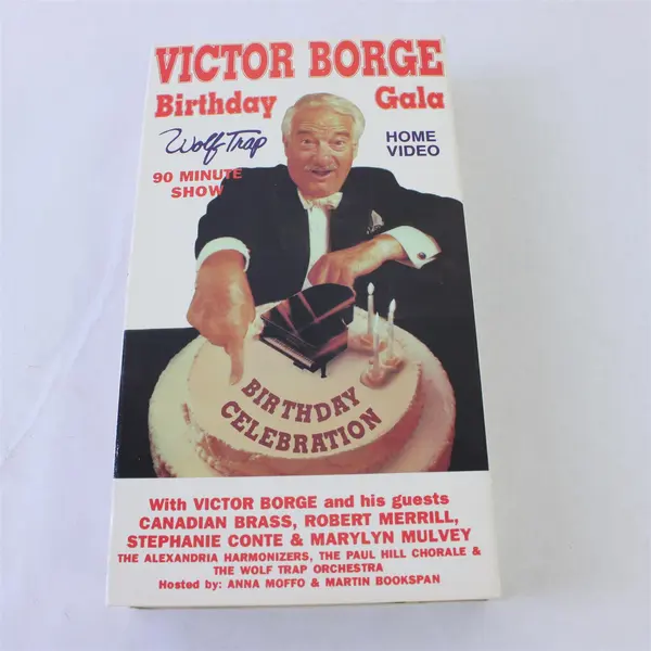 Victor Borge Birthday Gala VHS 1991