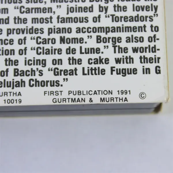 Victor Borge Birthday Gala VHS 1991