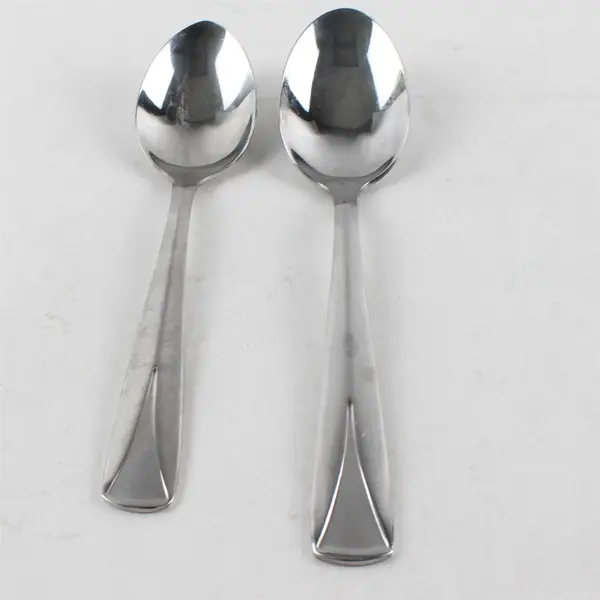 Reed & Barton Everyday Marston Matte Stainless Soup Spoon 7" and Teaspoon 6.5"