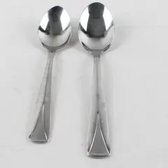 Reed & Barton Everyday Marston Matte Stainless Soup Spoon 7" and Teaspoon 6.5"
