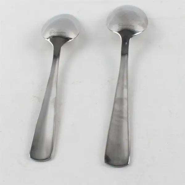 Reed & Barton Everyday Marston Matte Stainless Soup Spoon 7" and Teaspoon 6.5"