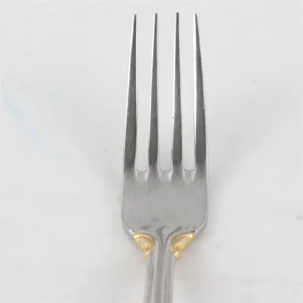 Mikasa Dakota Gold Stainless Steel Dinner Fork 8.25"