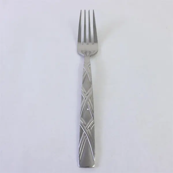 Lot of 4 Hampton Silversmiths HSV2 Stainless Steel Dinner Forks 8"
