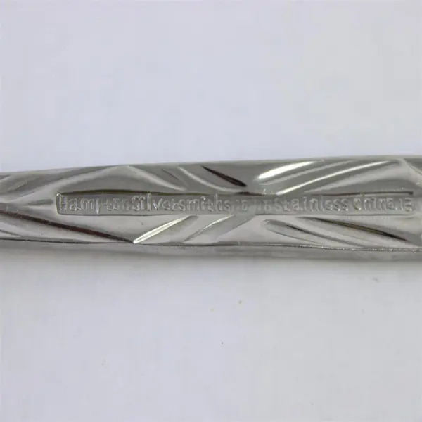 Lot of 4 Hampton Silversmiths HSV2 Stainless Steel Dinner Forks 8"
