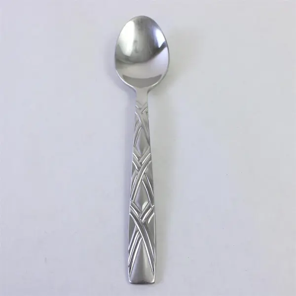 Lot of 2 Hampton Silversmiths HSV2 Stainless Steel Teaspoons 6.5 in