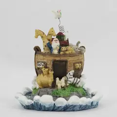 Silvestri Vintage Noah's Ark Christmas Decoration - No Glass Incomplete
